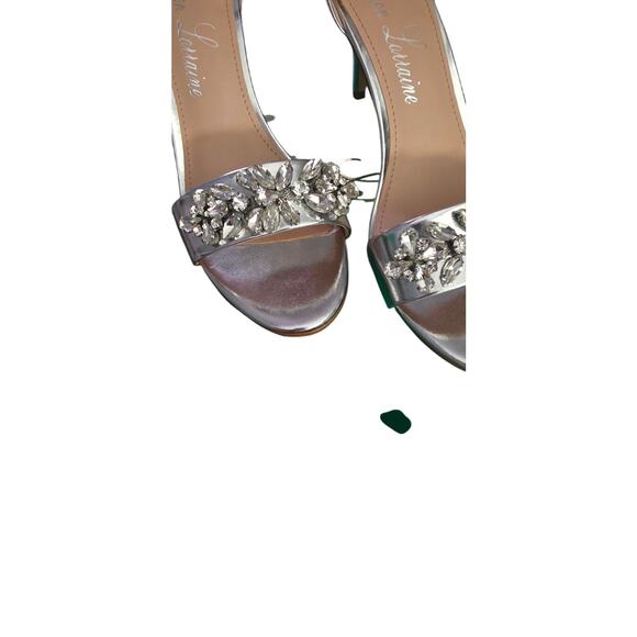 Lauren Lorraine Nancy Stiletto heels ankle strap and rhinestone embellishments - Picture 2 of 5